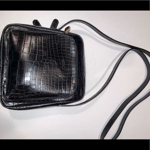 Furla, Vintage, Cross Body, Black